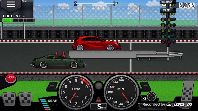 Pixel Car Racing купив GTR прокачка