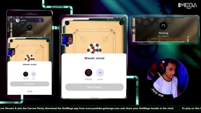 SHOP SIMULATOR & A Special Carrom Tournament || GetMega Party With Subscribers смотреть онлайн
