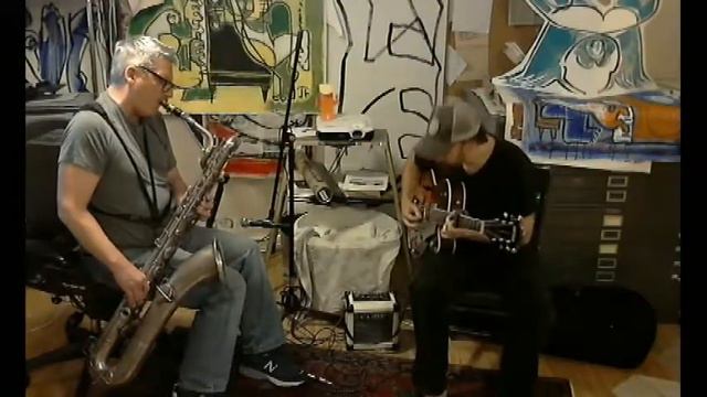 Joe Fournier & Dave Walker - Improv 1 - 2018-1003 (Ibanez JS100, Jazz Guitar) смотреть онлайн