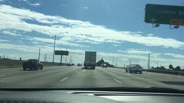 США.Флорида.Уэст Палм Бич.Хай Вэй I-95.Аренда авто у Аламо.Ноябрь2017 смотреть онлайн