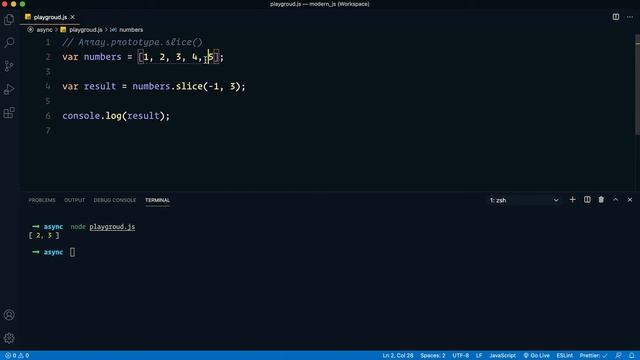 #8 - Array slice() method - Modern JavaScript Syntaxes in Bangla ( বাংলা ) - ES6 + in Bangla смотреть онлайн