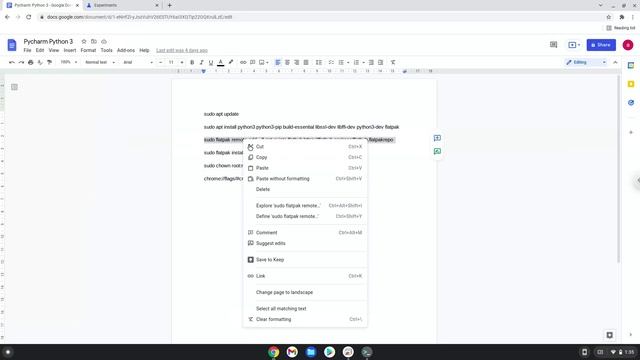 How to install Pycharm with Python 3.9.2 on a Chromebook смотреть онлайн