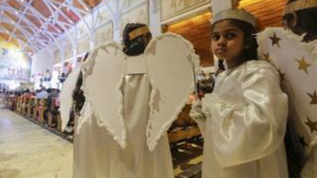 Христиане празднуют Рождество по всему миру. Фотогалерея смотреть онлайн