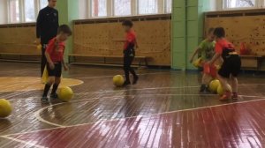 Тренировка по футболу для детей 5 лет