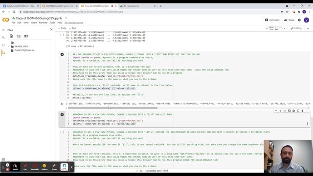 Python: Turn columns in a csv file into lists смотреть онлайн