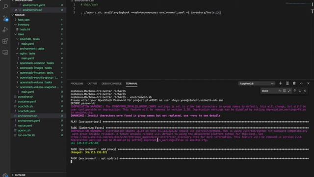 COMP90024 Team27 Set env and install docker