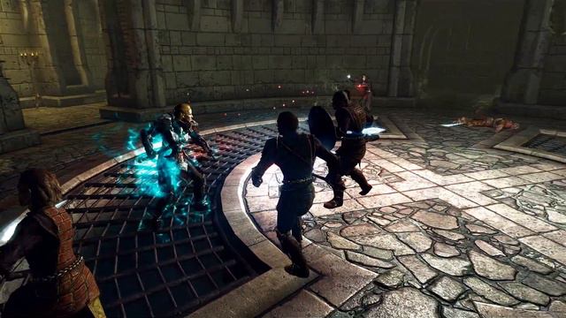Skyrim Battles - Celann, Durak, Ingjard & Serana vs Frea & Teldryn Sero 1/2 смотреть онлайн