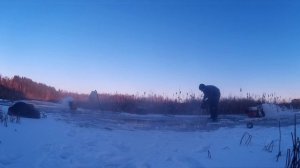 Как пилить лед бензопилой