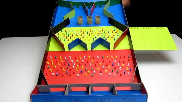 How To Make Simple Pinball Game From Cardboard смотреть онлайн