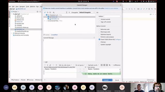 SMIL (y XML... y JSON). Práctica 3: commit con PyCharm смотреть онлайн