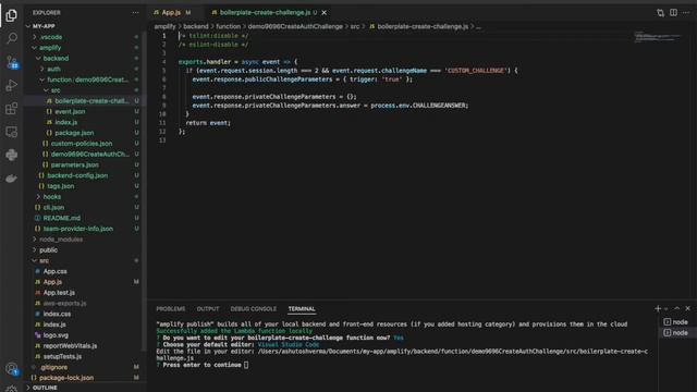 Build Passwordless Phone OTP Authentication with Cognito & AWS Amplify | Reactjs смотреть онлайн