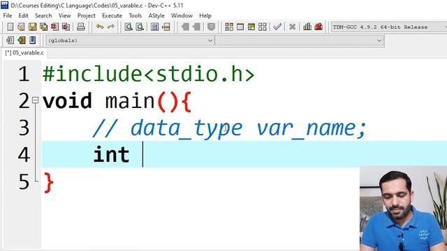 Variable in Programming Languages | C Language Full Course смотреть онлайн