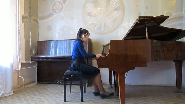 Скурихина Юлия, 11 лет, 4 класс Фортепиано, соло Ф Бургмюллер Гроза, Г Свиридов Грустная песня смотреть онлайн