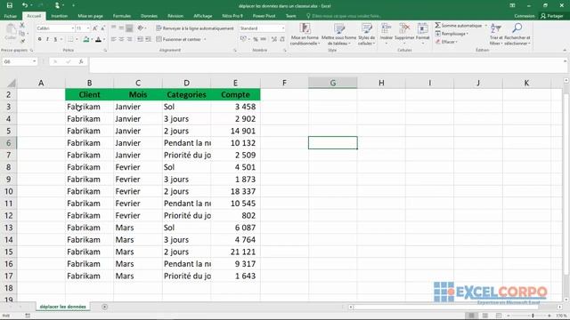 [ FORMATION ]Excel: 11- Comment déplacer les données dans un classeur d'Excel смотреть онлайн