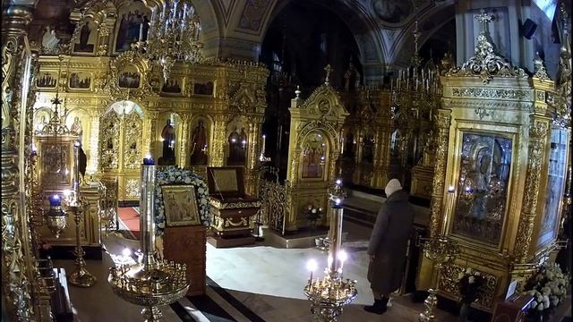7.12.22 Вечерня и утреня. Отдание праздника Введения во храм Пресвятой Богородицы. смотреть онлайн