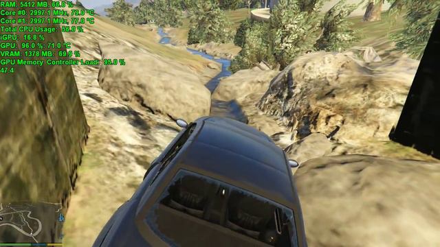 [GTA V 740M] Grand Theft Auto V - GT 740M - Shadow off (720p 60fps) смотреть онлайн