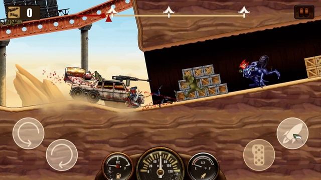 НОВАЯ МАШИНКА ПРОТИВ ЗОМБИ ► Hill Zombie Racing Earn To Climb #12 смотреть онлайн
