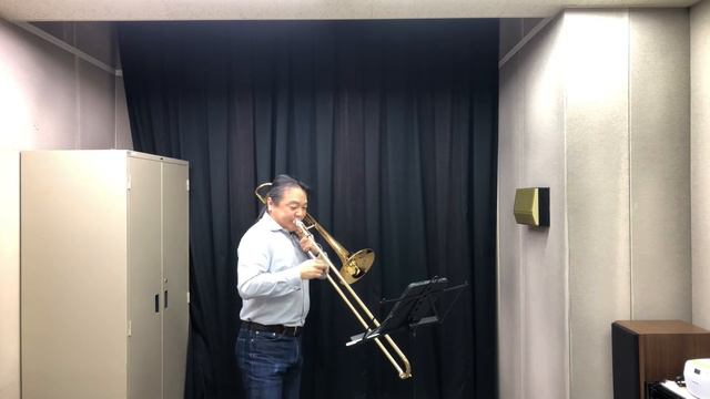 F.Vobaron - 40 Etudes from Studies for Trombone - No.23 смотреть онлайн