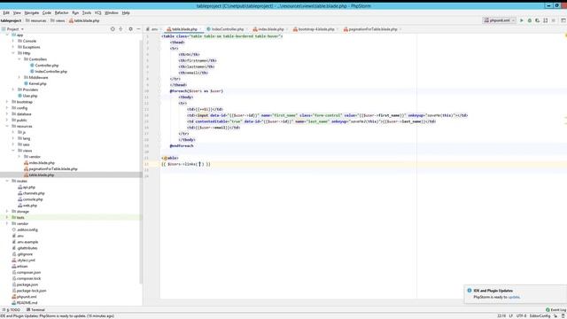 how to create simple Laravel ajax pagination смотреть онлайн