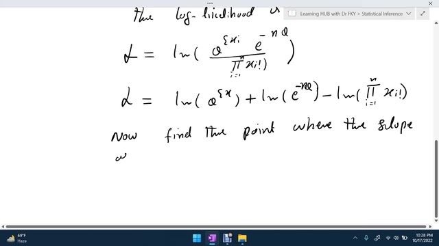 Maximum Likelihood Estimation for Poisson Probability Distribution смотреть онлайн