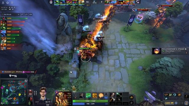 [4K] OG vs Outsiders - Game 1 - Group Stage - PGL Major Arlington 2022 смотреть онлайн