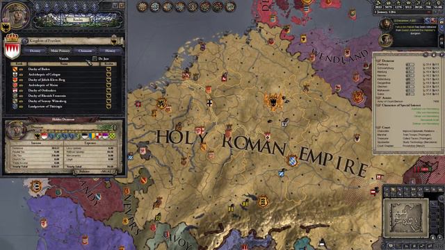 Let's Play Crusader Kings 2 [HIP Mod] New World Order 98 смотреть онлайн