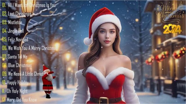 Best Christmas Music Playlist 2023 - 2024 ? Merry Christmas 2024 ? Best Pop Christmas Songs 2024 смотреть онлайн