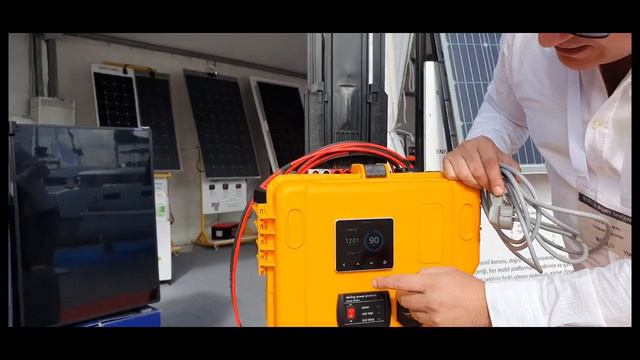 Tekne, Karavan, Off-Road, Kamp için Portatif Enerji Çantası. Enerji Küpü DZ1200. Portatif Power Ban смотреть онлайн