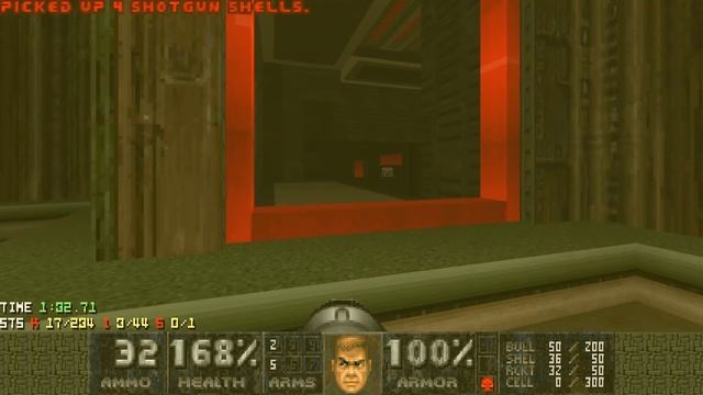 Haste - MAP02: The Wheelhouse (Blind Ultra-Violence 100%) смотреть онлайн