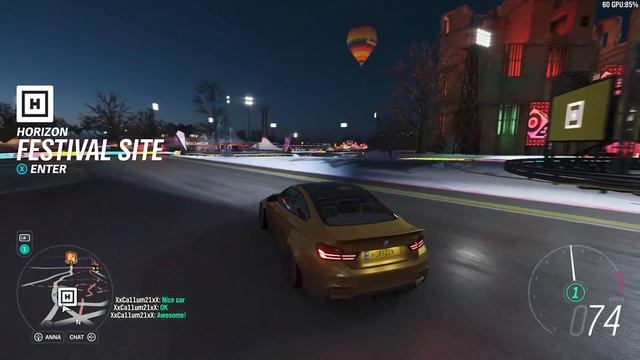 BMW M4 Night DRIVE | Forza Horizon 4 | GTX 1060 | | Dell G7 смотреть онлайн