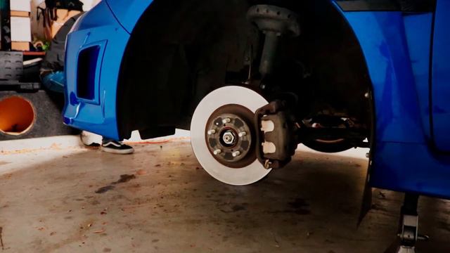 2014 Subaru WRX BC Racing BR Coilovers Install! смотреть онлайн