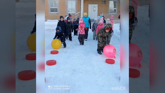 Спортивный праздник "Зима для сильных, ловких, смелых". смотреть онлайн