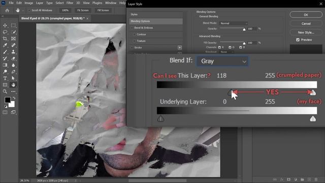 The "Blend If" Feature | Photoshop смотреть онлайн