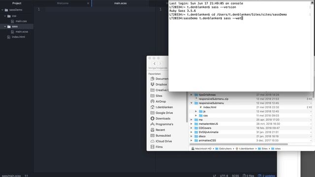 kennismaken met Sass: Sass opstarten смотреть онлайн