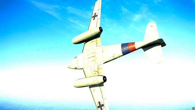 Me 262a: 16 kills on bomber intercept over Dulmen | IL-2 Sturmovik WW2 Air Combat Sim смотреть онлайн