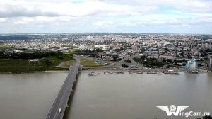 Аэросъемка г. Барнаул (Новый мост) (WingCam)