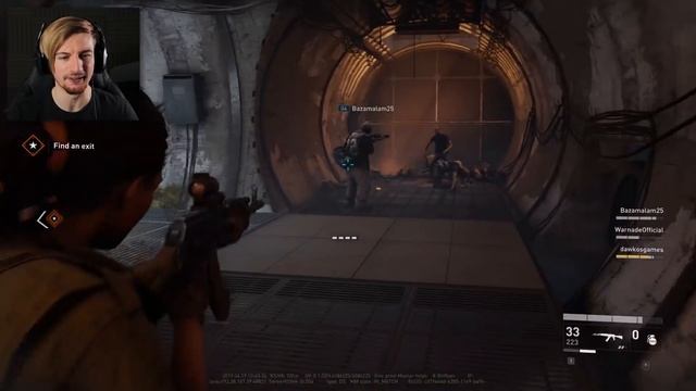 THE ZOMBIES ARE LITERALLY FLOODING IN.. || WORLD WAR Z: The Game (CH1 ENDING) смотреть онлайн