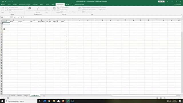 Factura Excel con macrosII смотреть онлайн