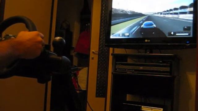 Gran Turismo 5 prologue ONLINE with Logitech Driving Force Pro and Atomic Driving Station смотреть онлайн