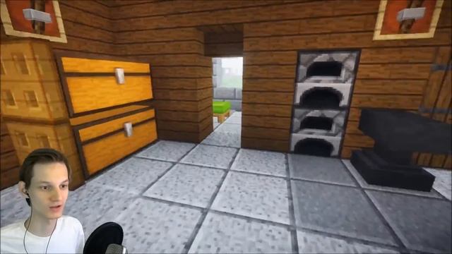 Обзор ДОМА ДЛЯ ВЫЖИВАНИЯ В МАЙНКРАФТ на Сервере ПростоКрафт! смотреть онлайн