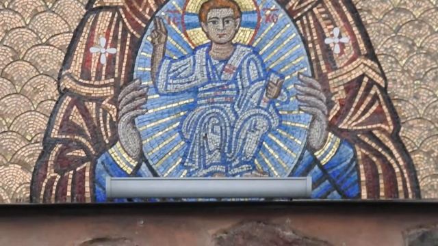 Мозаика Пресвятая Богородица. Золотые ворота в Киеве. 19.12.2020 г. смотреть онлайн