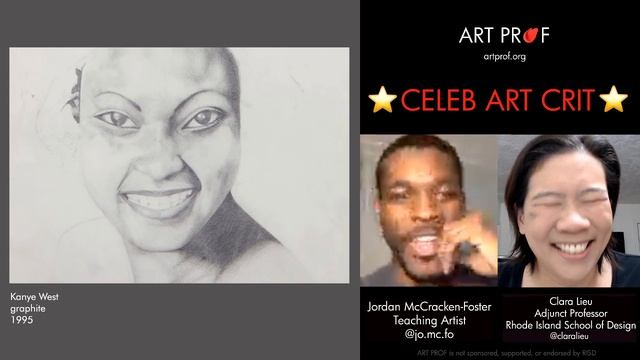 Art Professor Critiques Kanye West's Art from High School смотреть онлайн