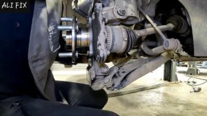 замена подшипника ступицы переднего колеса ... киа спортейдж 2016-2023 - kia sportage