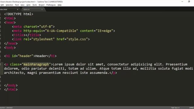 Урок 4. ID и классы в CSS смотреть онлайн