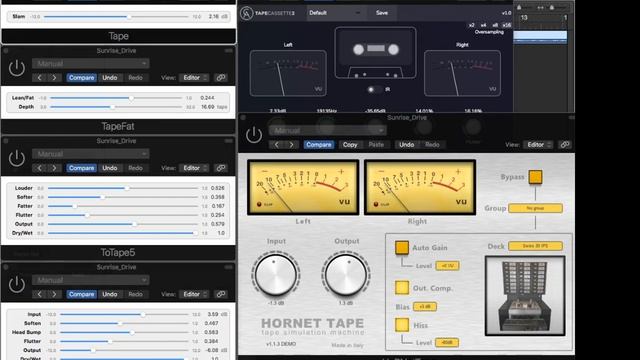 Cassette & Tape simulations comparison | Free & Cheap Plugins Shootout (2021) смотреть онлайн