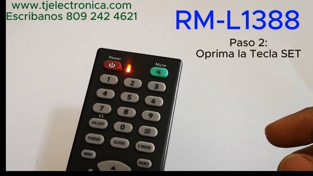 Control remoto Universal Para TV Smart RM-L1388 Programación смотреть онлайн