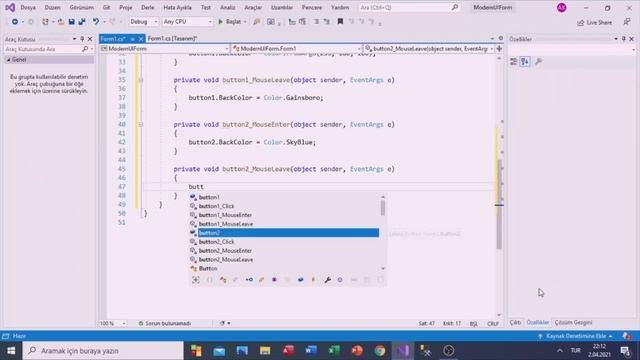 C# Modern Login Form with Access Database ✅ смотреть онлайн