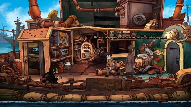 Янош и Сопротивление - Chaos on Deponia / Deponia 2 - #11 смотреть онлайн