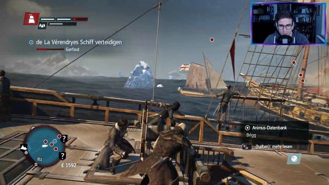 Assassin's Creed Rogue 01 ⛵️☩ Shay Patrick Cormac [gameplay/deutsch/blind/2k/facecam] смотреть онлайн