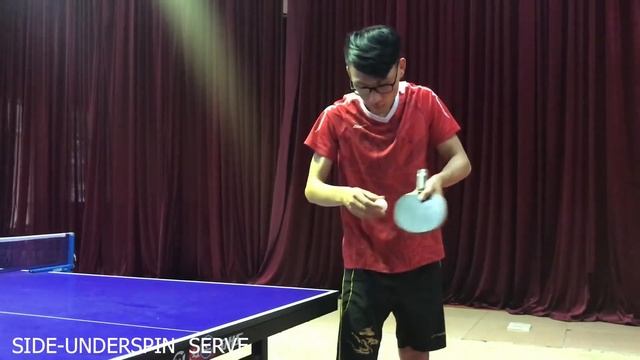 6 Basic Serving Types ! ( Table Tennis ) смотреть онлайн
